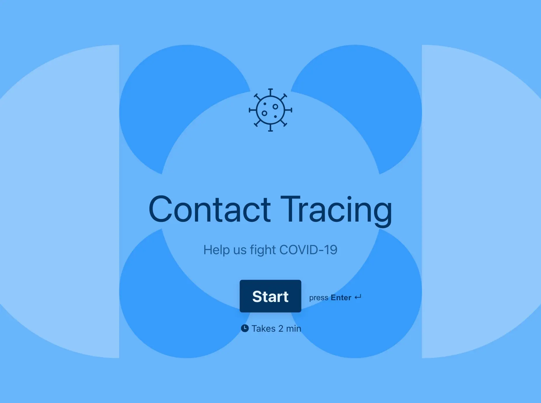 Contact Tracing Form Template Hero