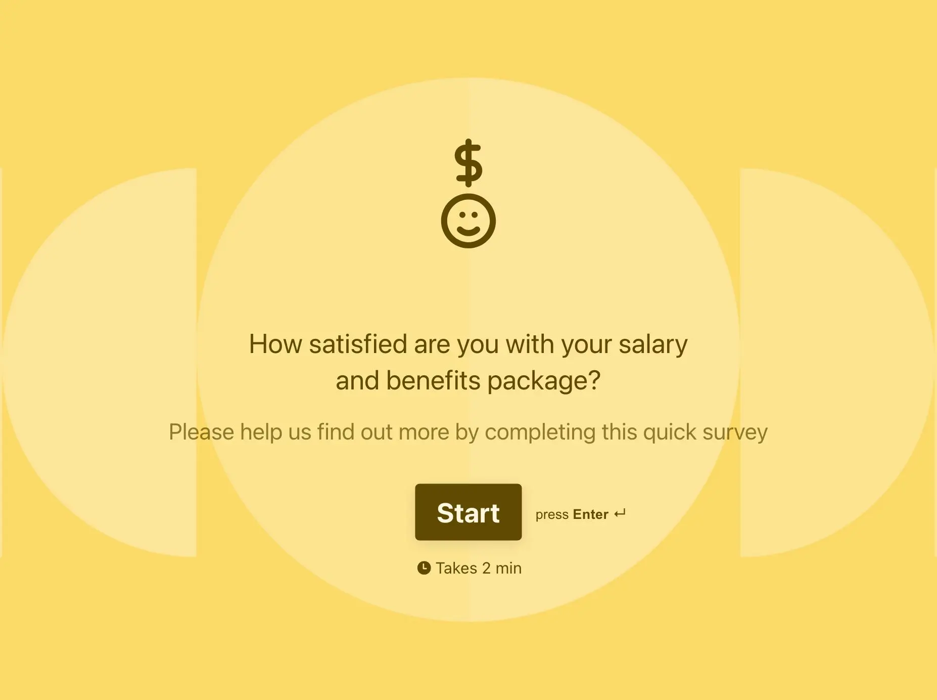 Salary and Compensation Survey Template Hero