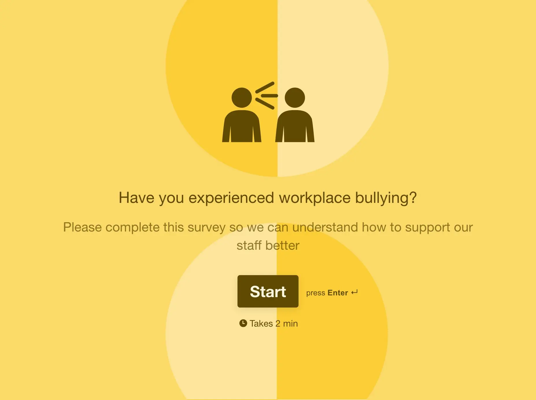 Workplace Bullying Survey Template Hero