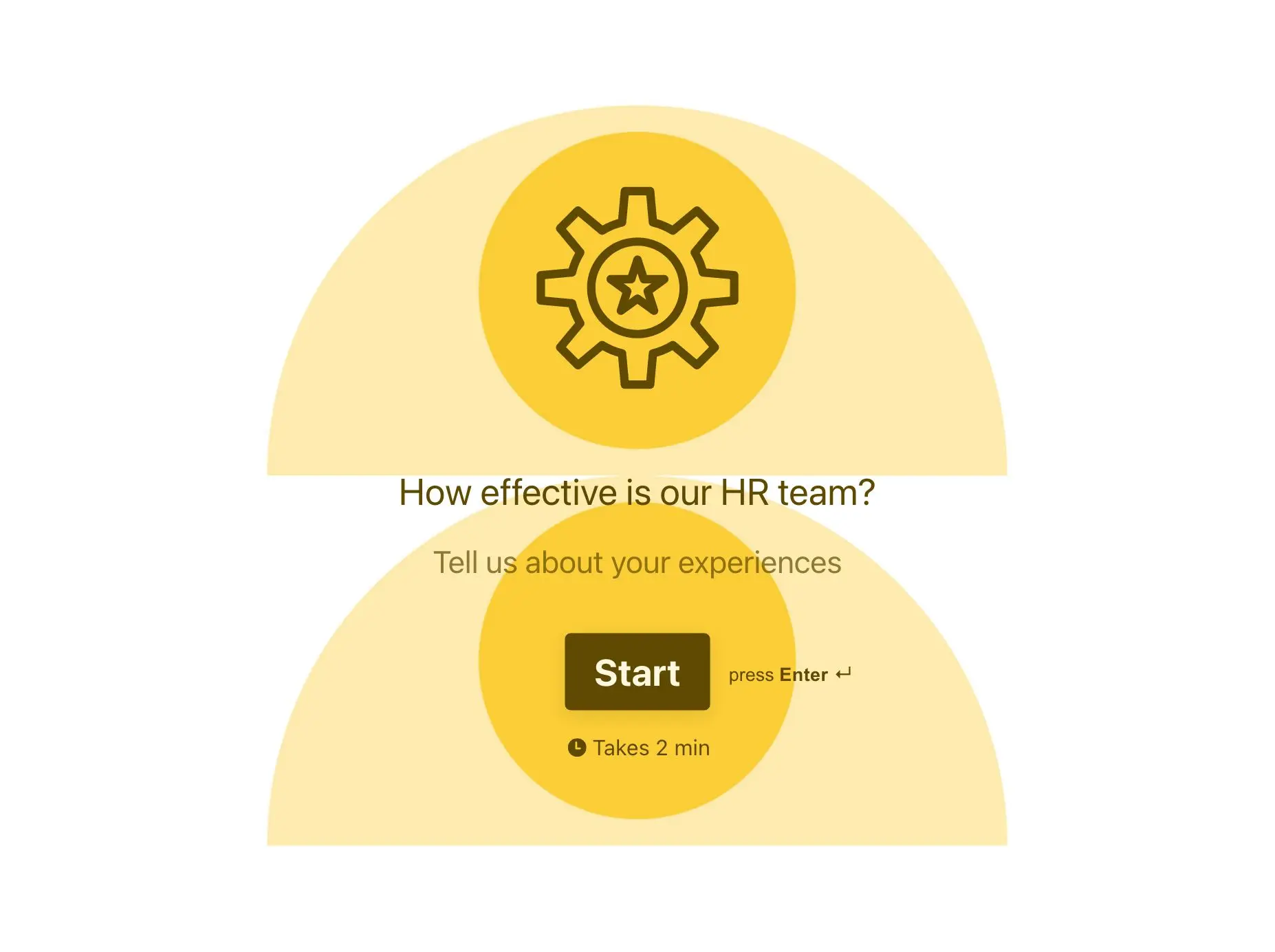 HR Effectiveness Survey Template Hero