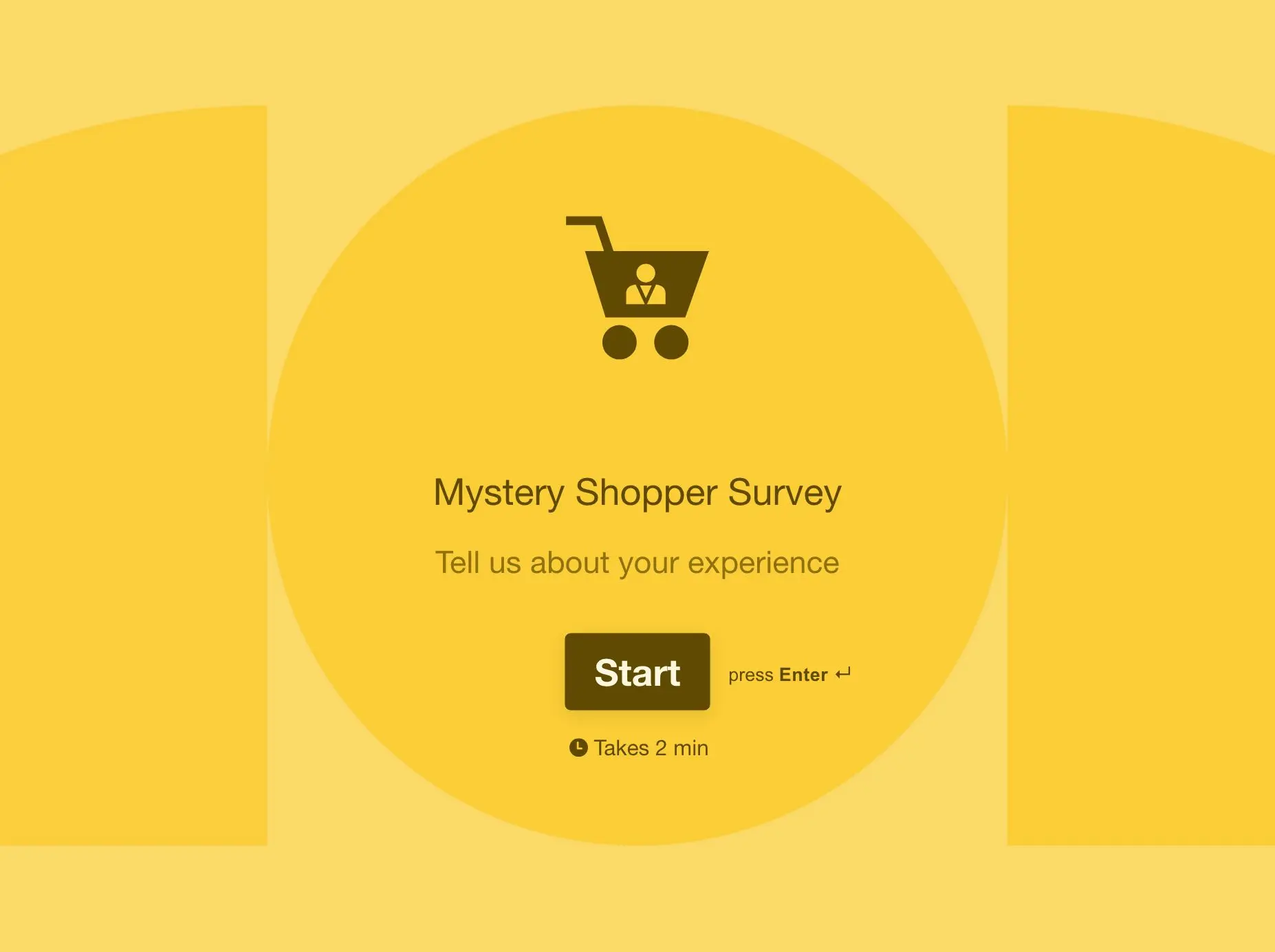 Mystery Shopper Survey Template Hero