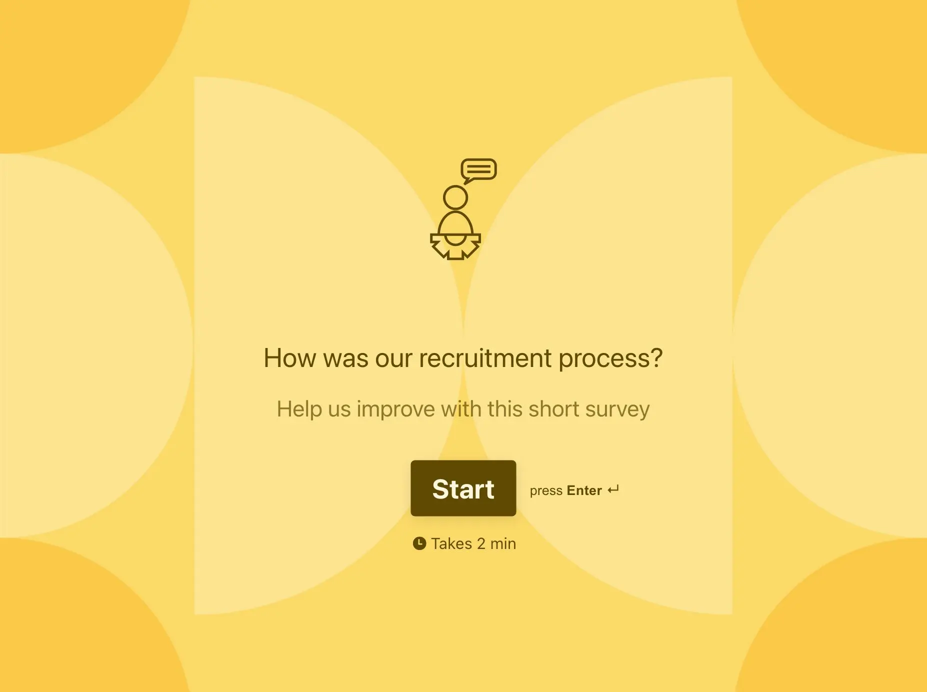 Recruitment Satisfaction Survey Template Hero