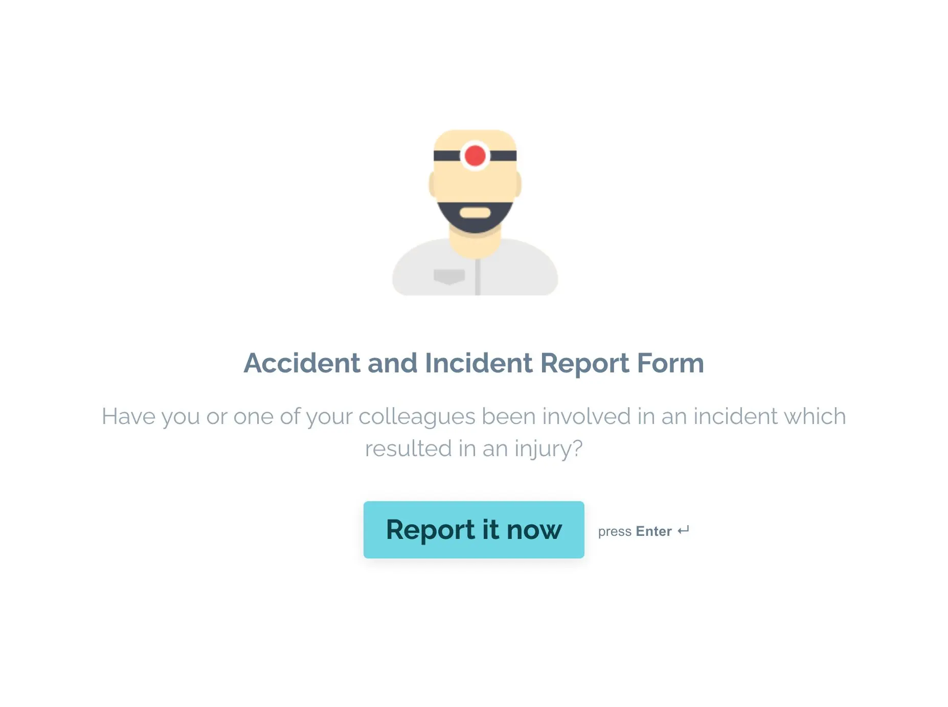 Incident Report Form Template Hero