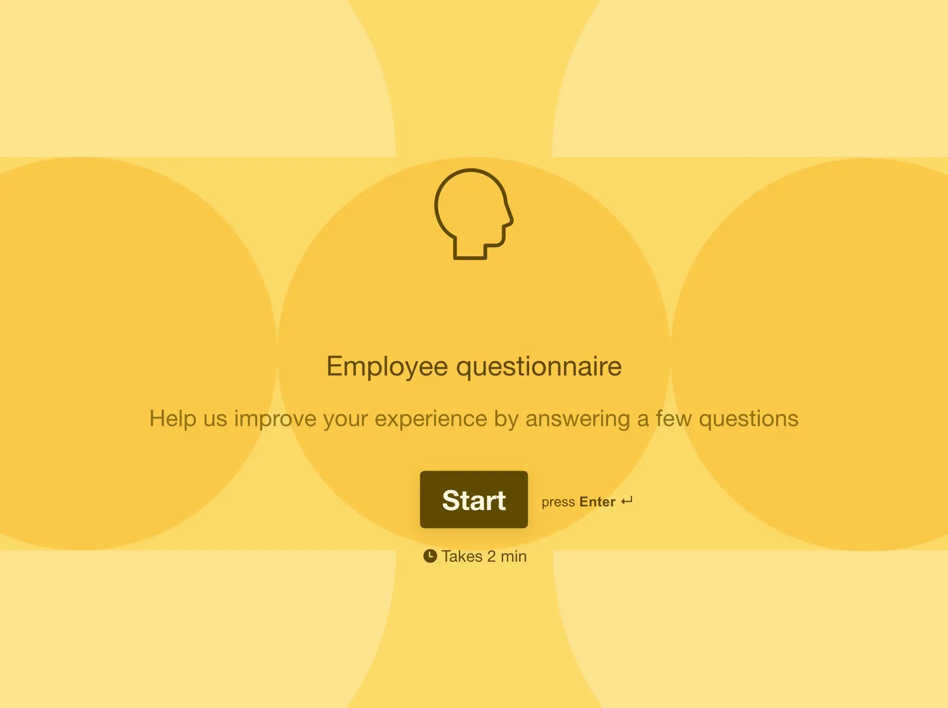 Employee Retention Questionnaire Template Hero