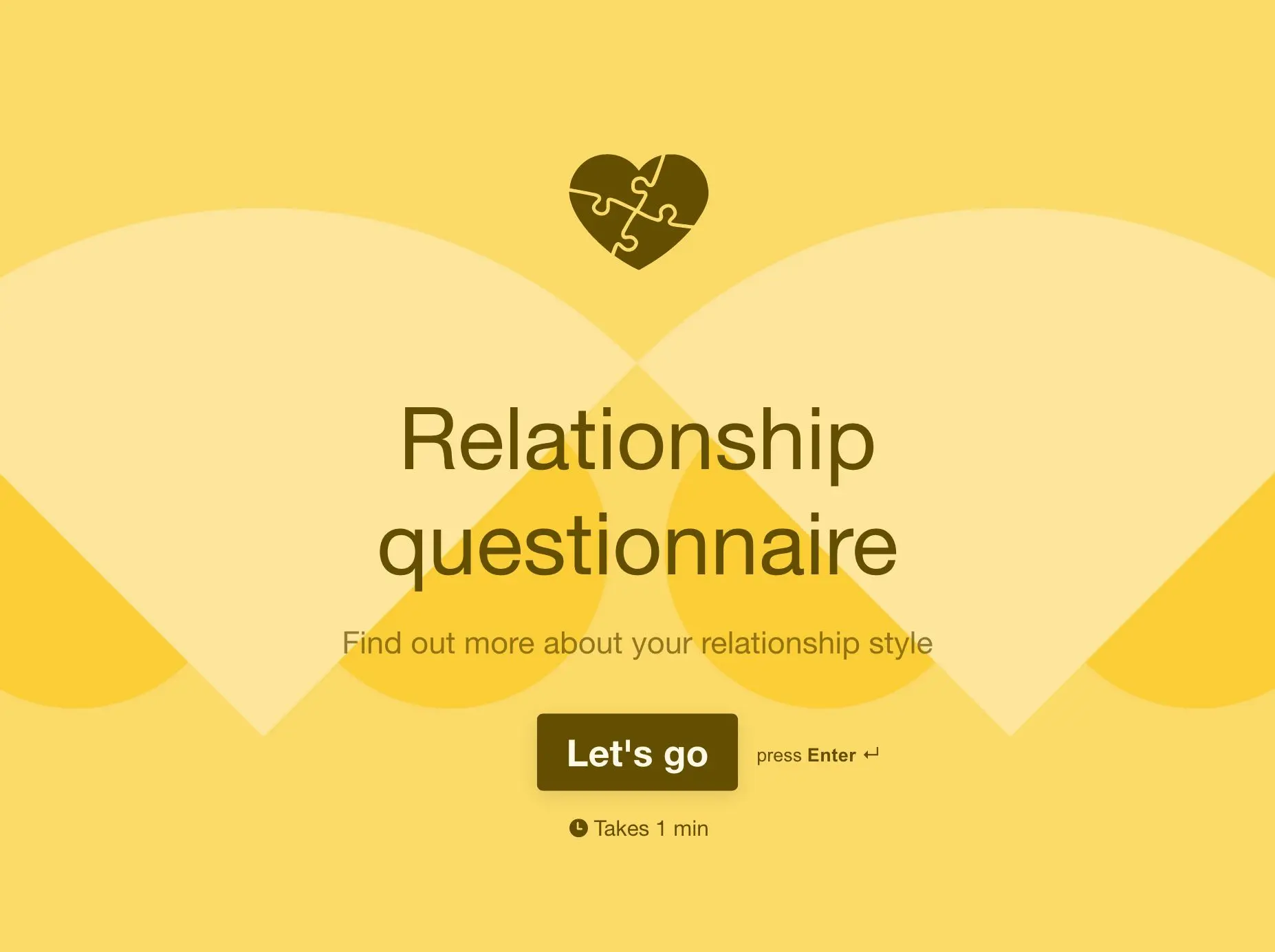 Relationship Questionnaire Template Hero