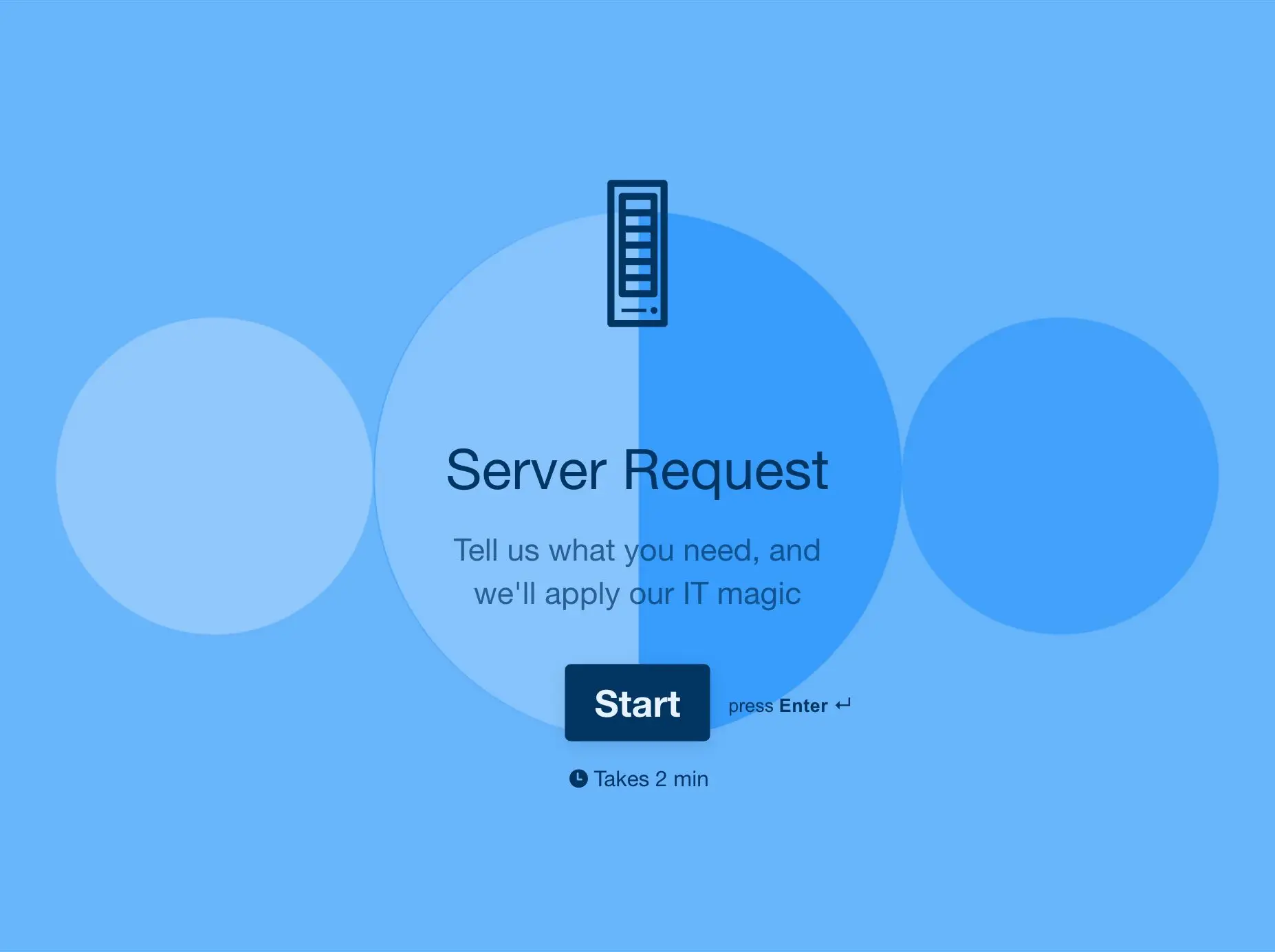 Server Build Request Form Template Hero
