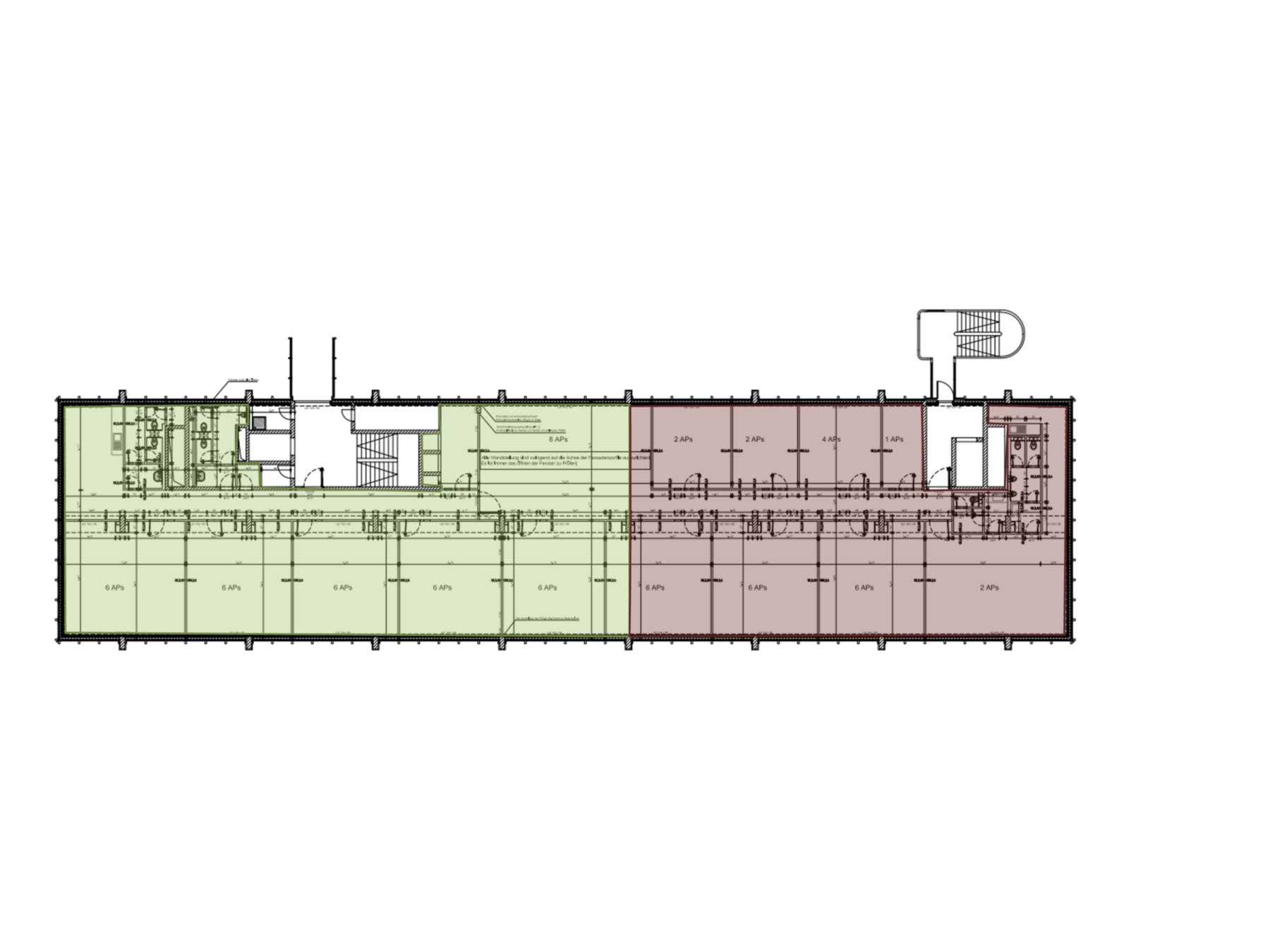 Grundriss einer Wohnung