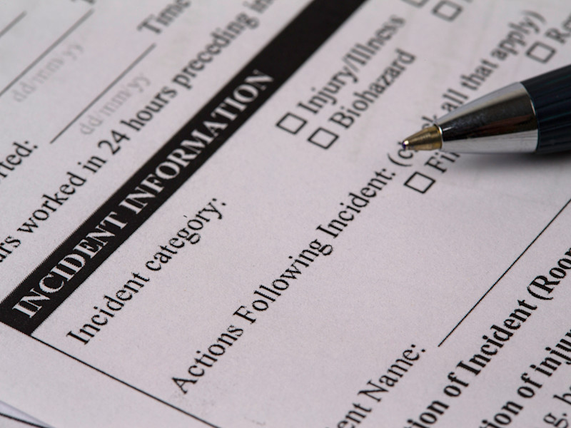 Dentist - Dental Office Incident Reports