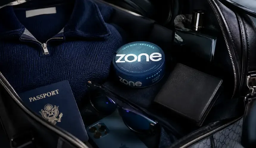 Nicotine pouches at airpoirt security