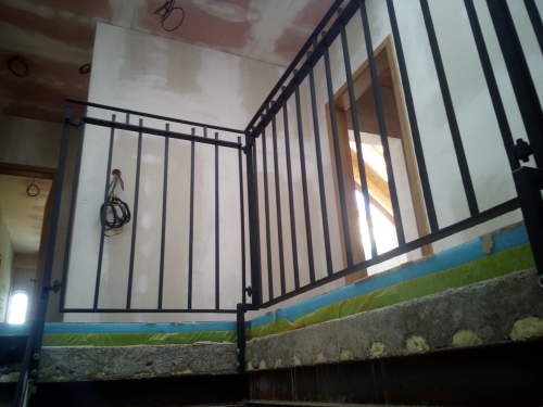 konstrukce schodiště a zábradlí penzion Zbožnov 6