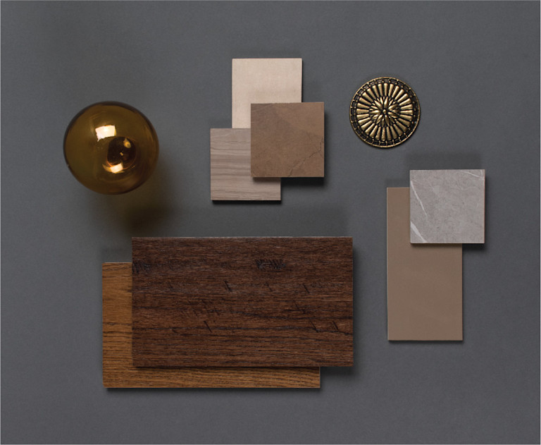Dramatic dark finishes