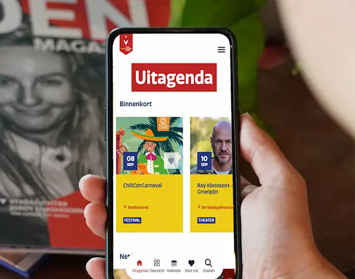 Installeer de Uitagenda app