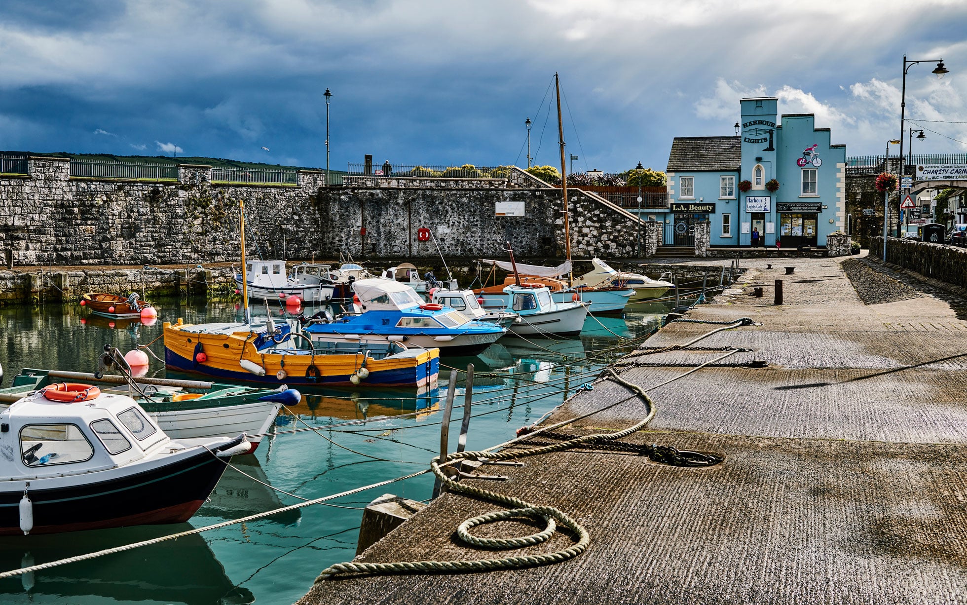 Carnlough Village with Tours Ireland