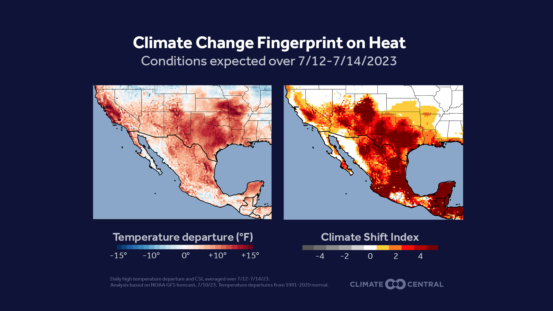 Climate Shift Index Alert Climate Central