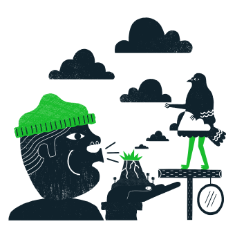 Mailchimp Open Commerce Open Source Illustration