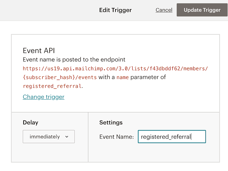 Edit Trigger