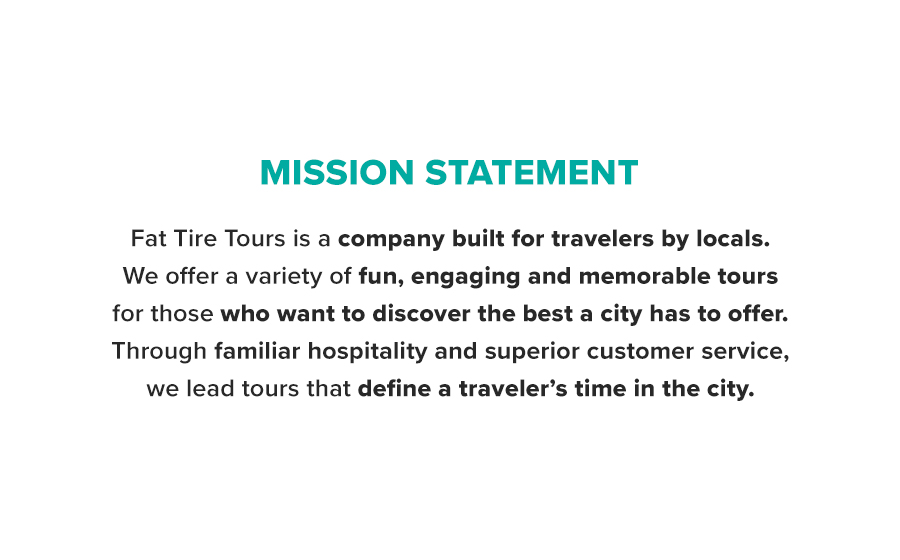 Springbox Brand Positioning Messaging Fat Tire Mission Statement