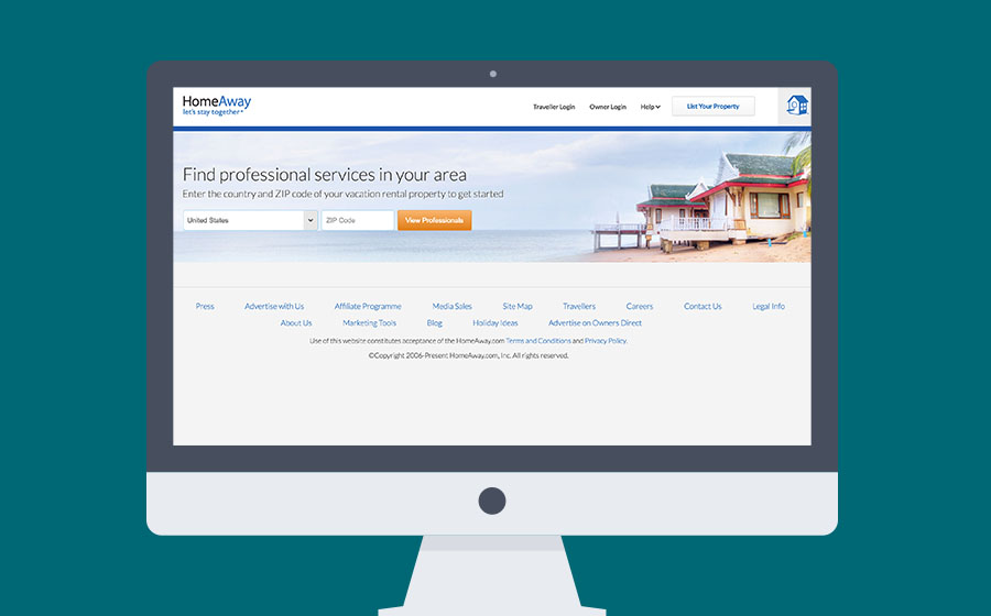 Springbox HomeAway Professional Service Search Home