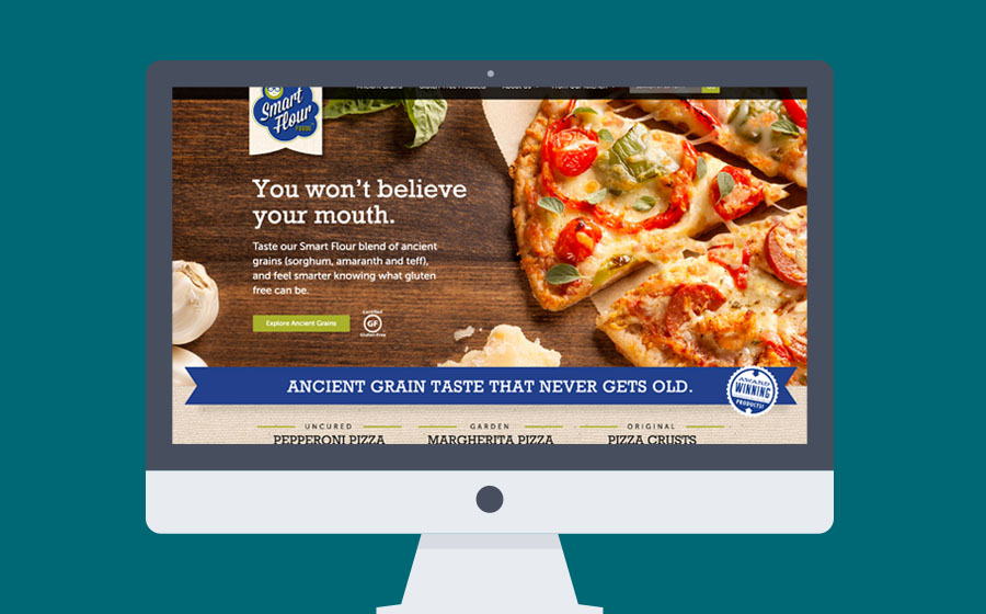 Springbox CPG Websites Smart Flour Home