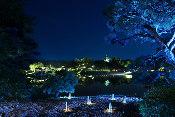 Okayama Korakuen GENSO-TEIEN（Illuminated Garden）