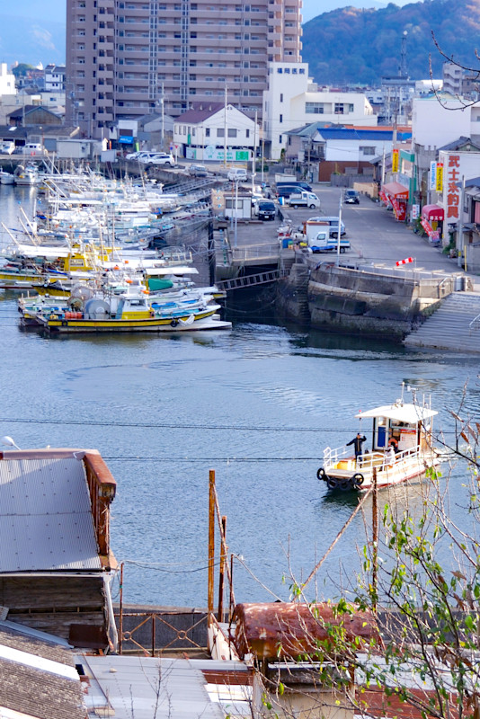 年中無休、乗船無料。室町時代から続く渡し舟『三津の渡し』/愛媛県松山市
