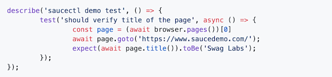 An example of how pipeline testing can be used. An example of how pipeline testing can be used.
