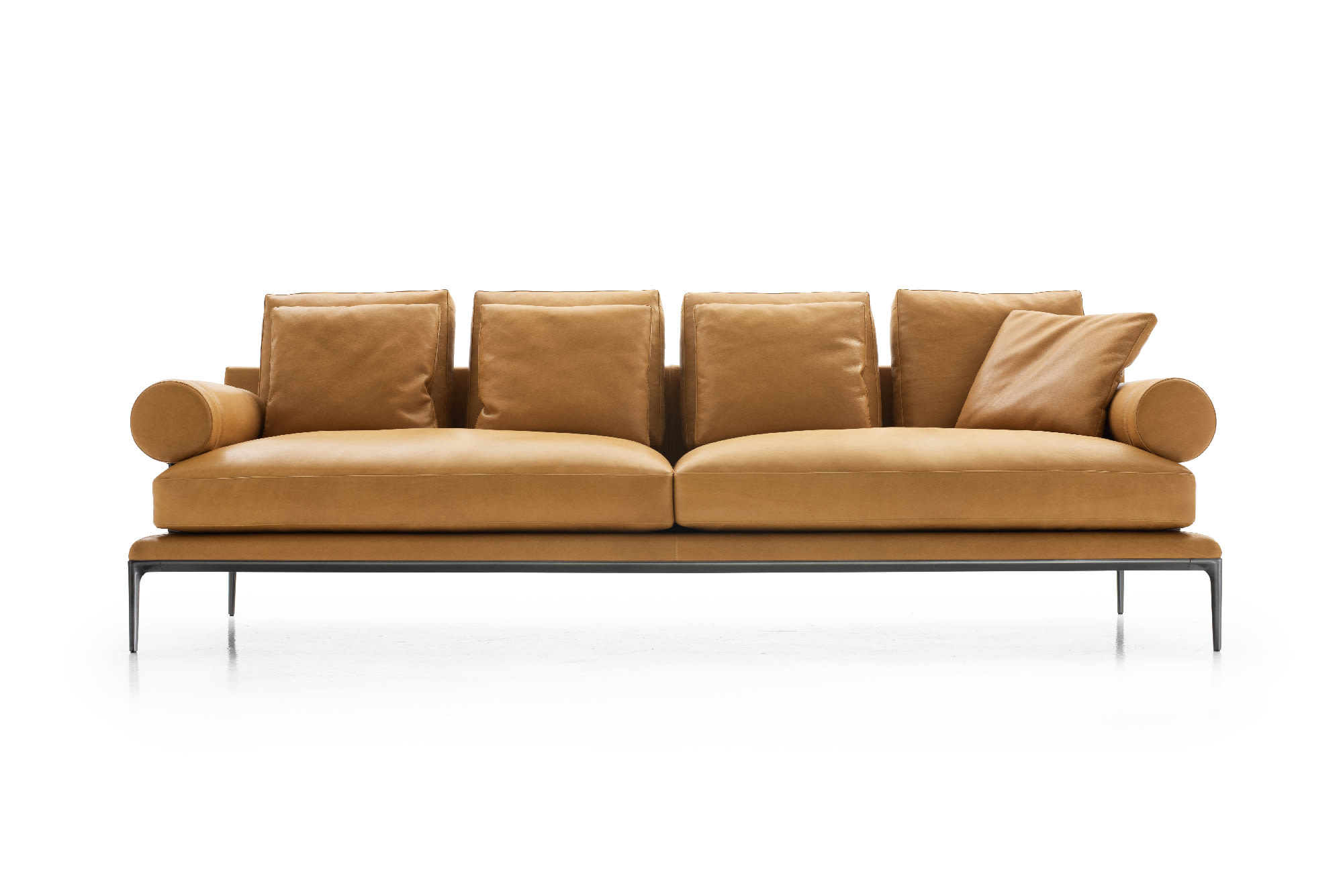 Modular seating system for B&B Italia released during Milan Design Week 2018, along with additions to Maxalto's Caratos series Modular seating system for B&B Italia released during Milan Design Week 2018, along with additions to Maxalto's Caratos series