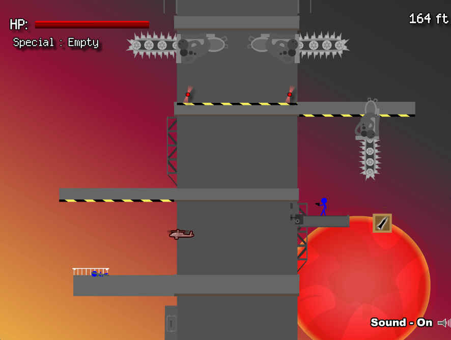 Heli vs Tower Flash Game made by Eggys Games