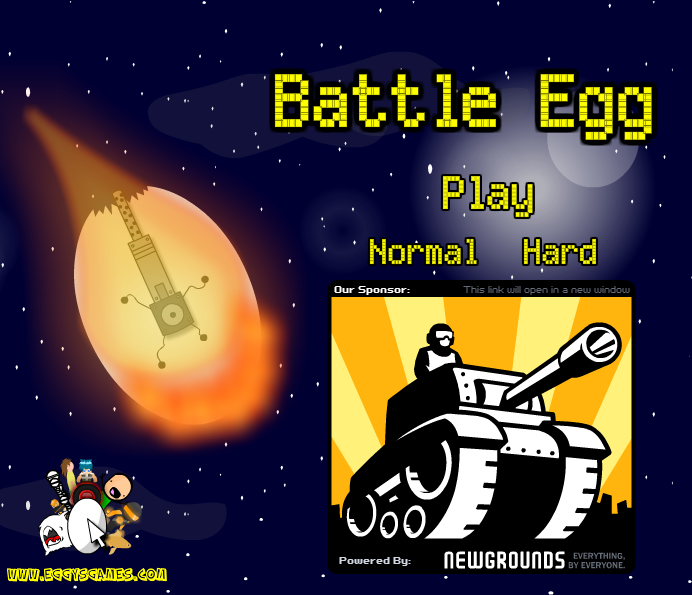 Battle Egg Main Menu
