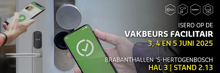Isero is aanwezig op de Vakbeurs Facilitair op 3, 4 en 5 juni 2025!