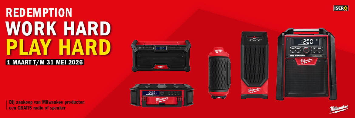 Milwaukee Work Hard Play Hard