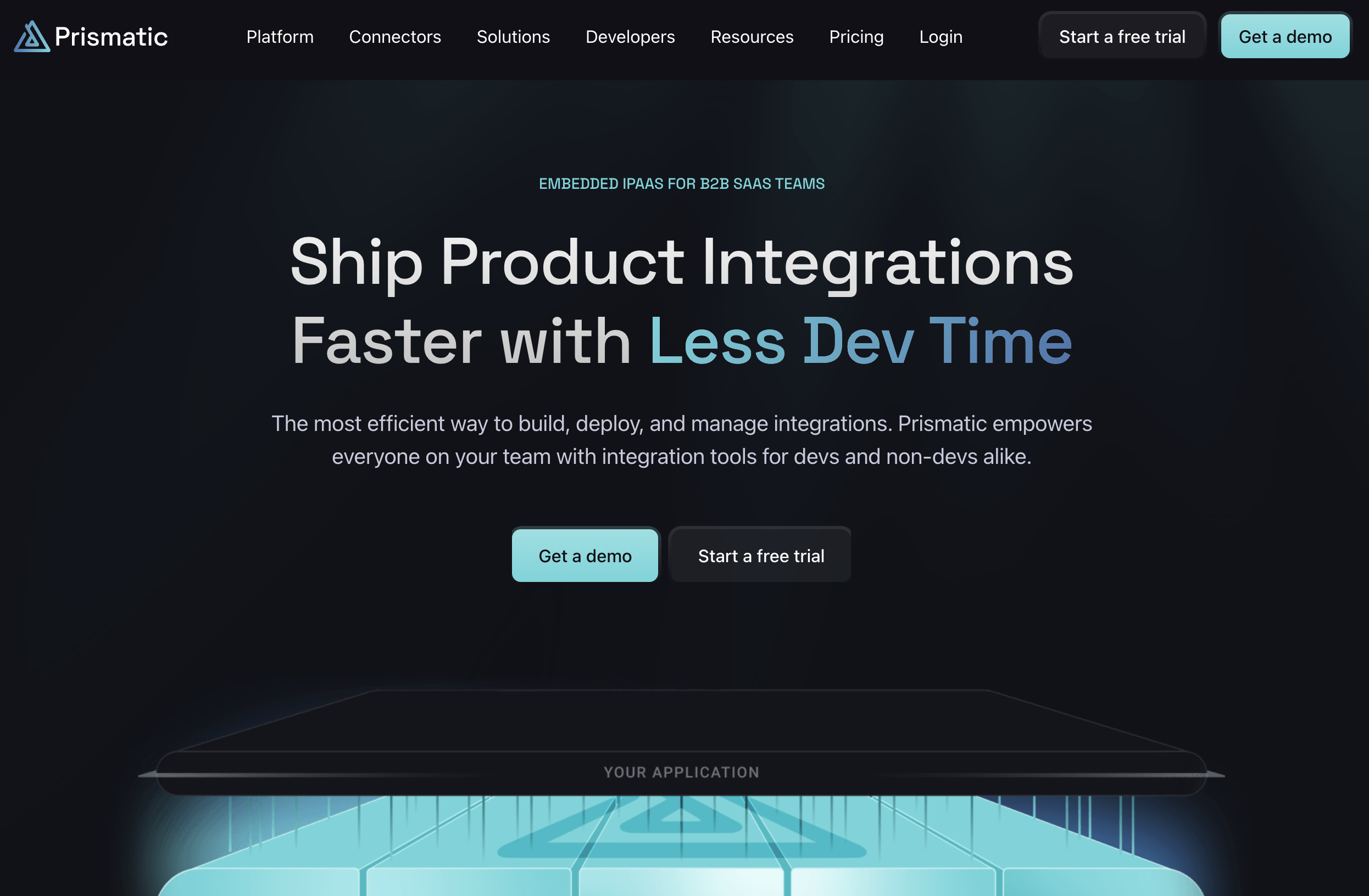 prismatic - top embedded platforms