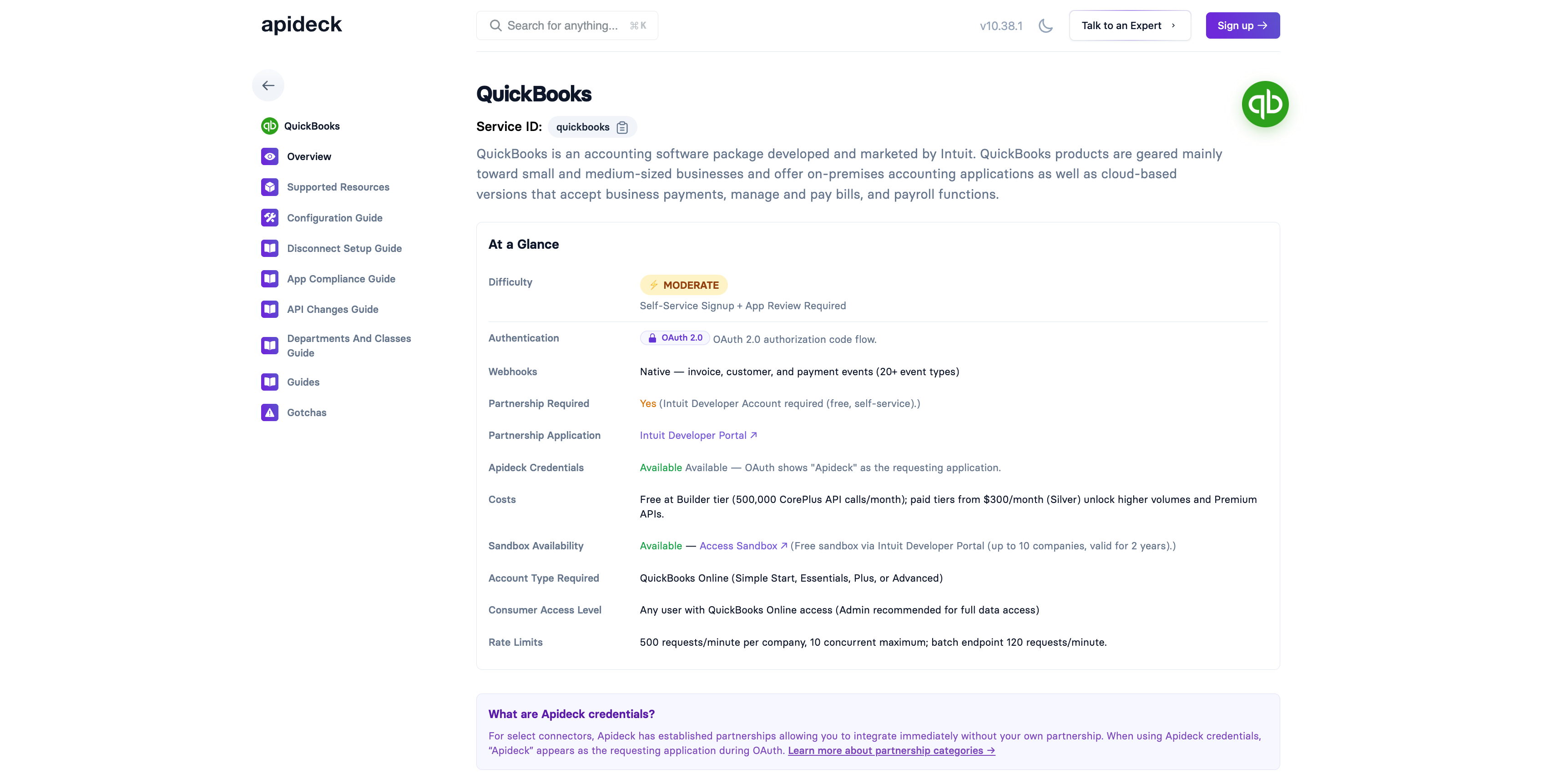 QuickBooks Overview