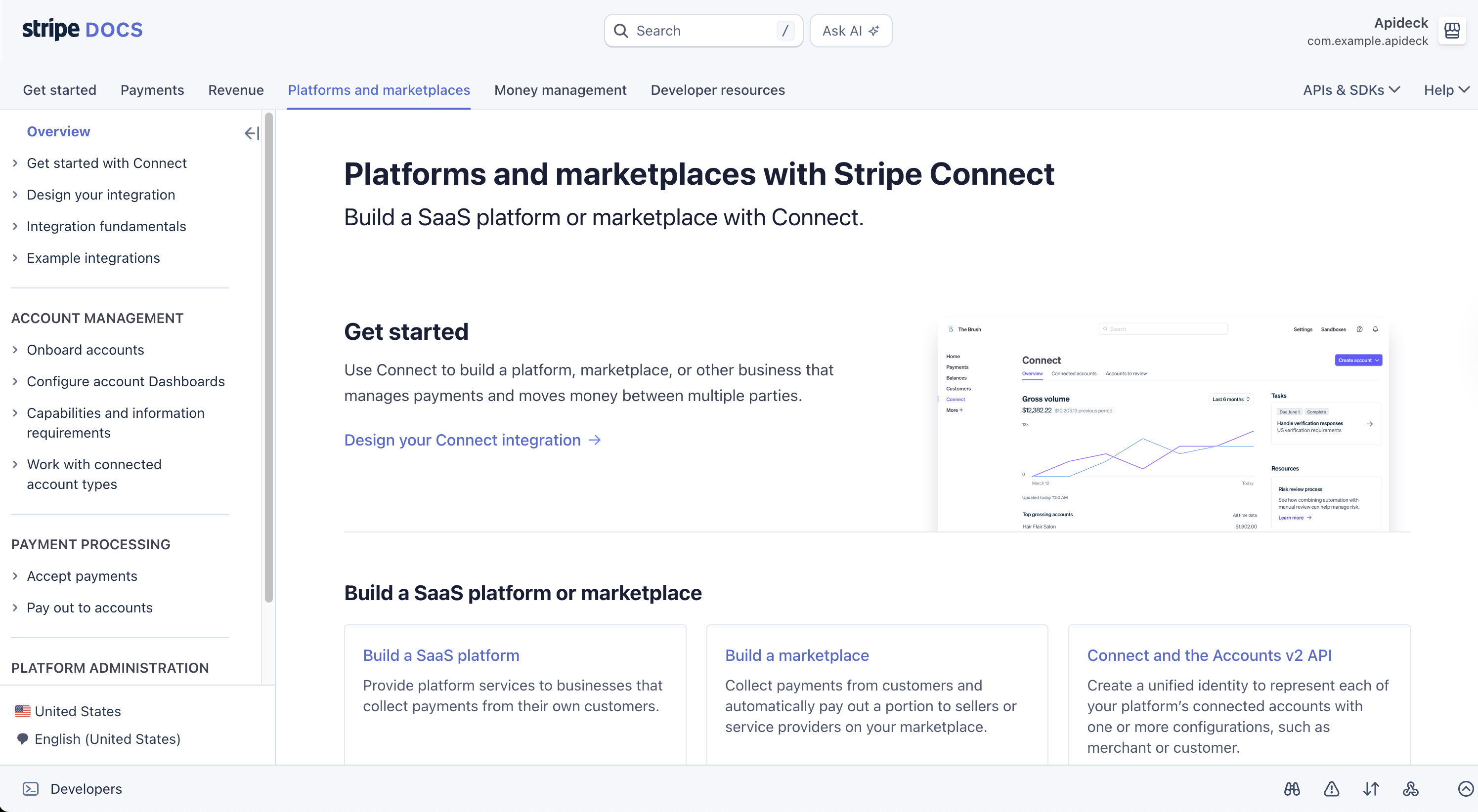 Stripe Connect API