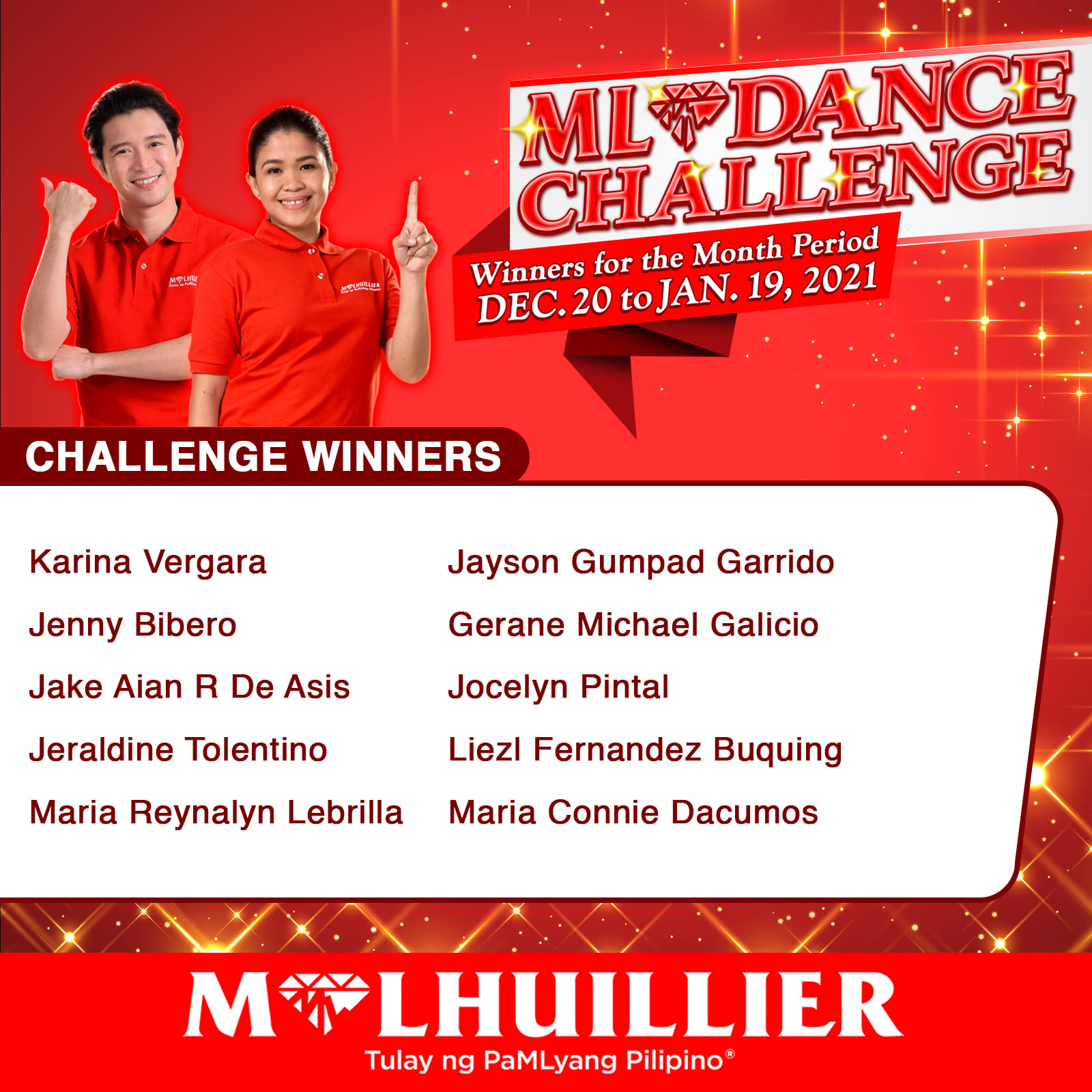 3rd Draw Winners