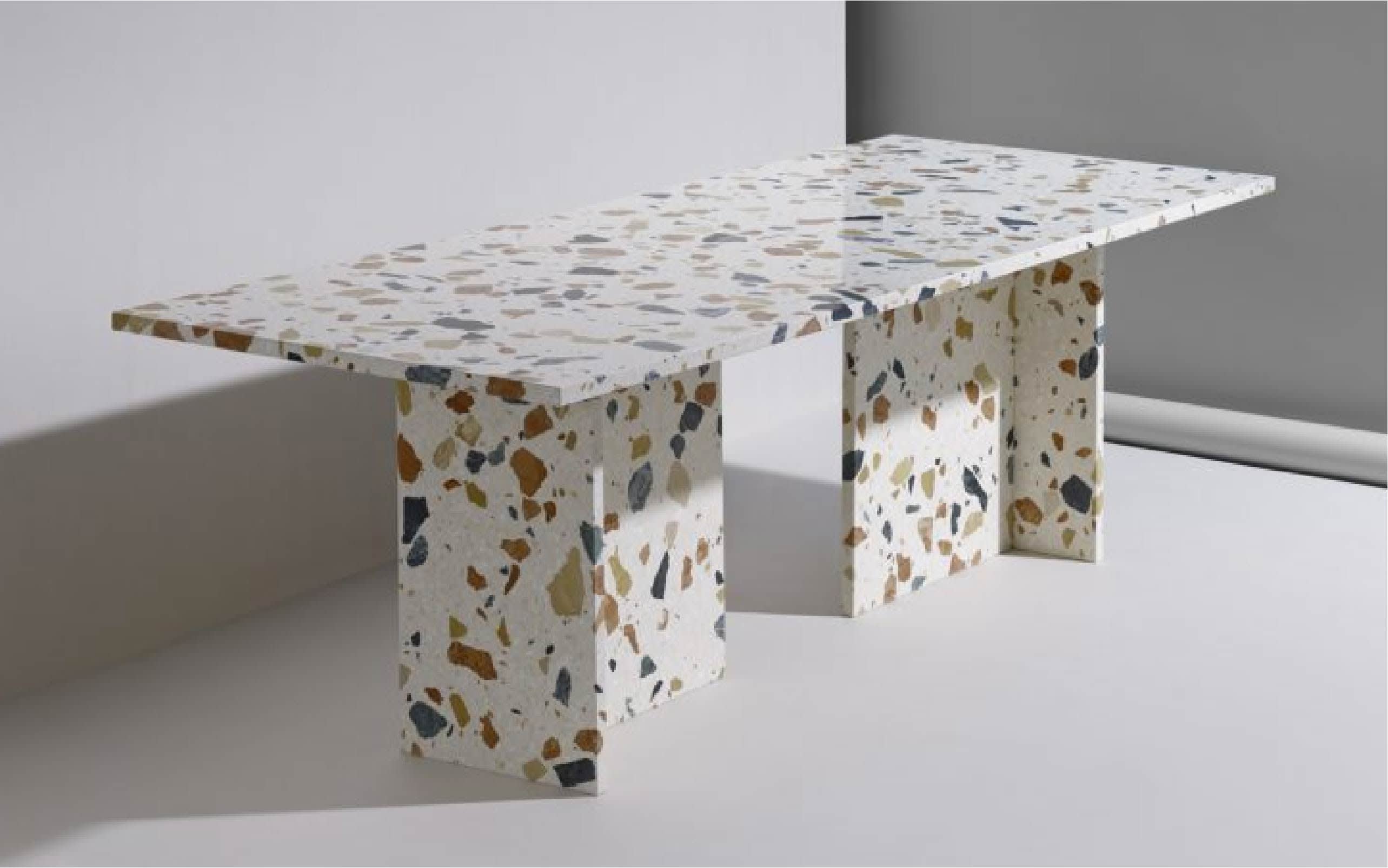 Marmoreal Dining Table / Desk designed by Max Lamb