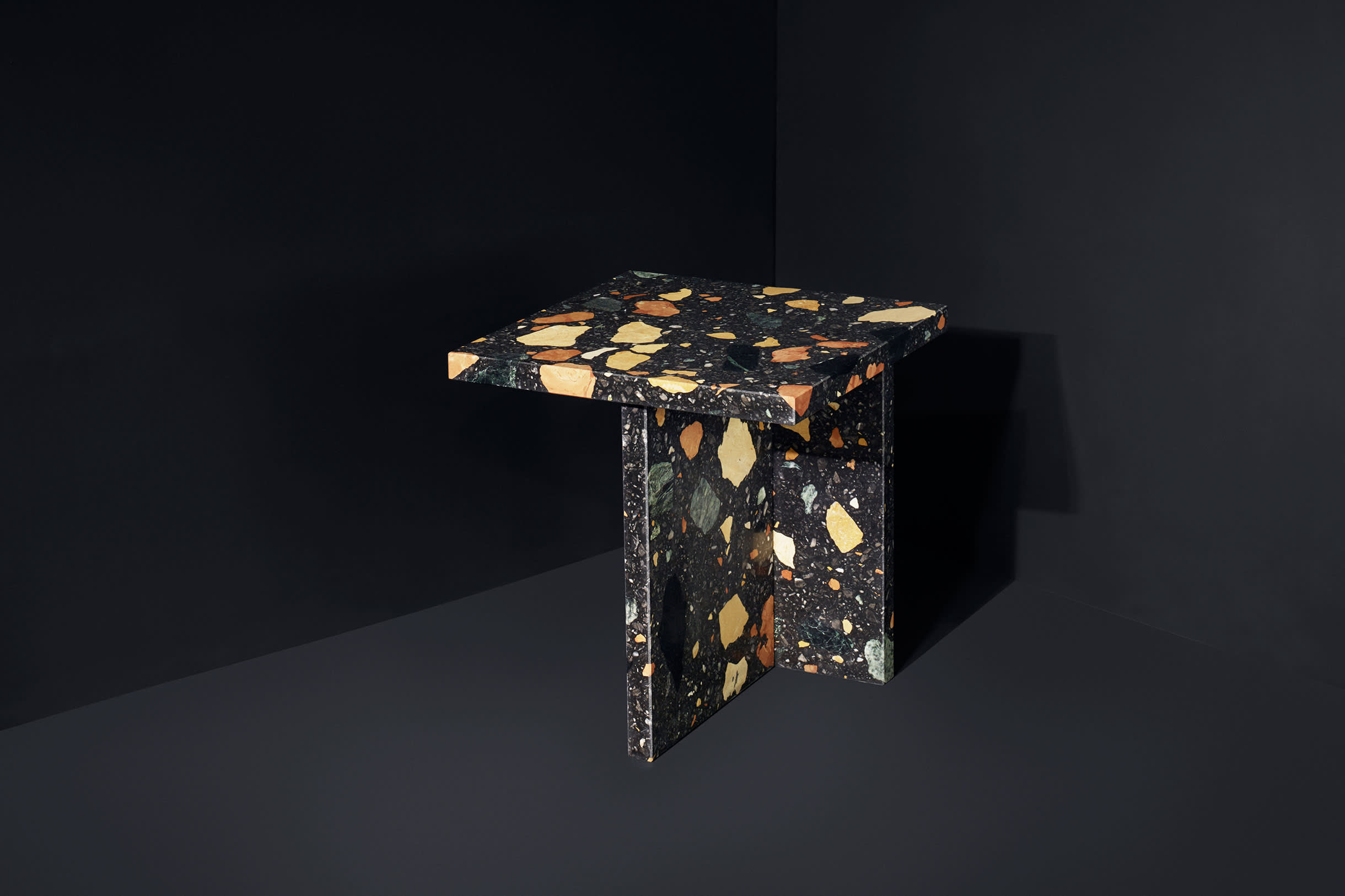 Dzek ML MarmorealSideTable