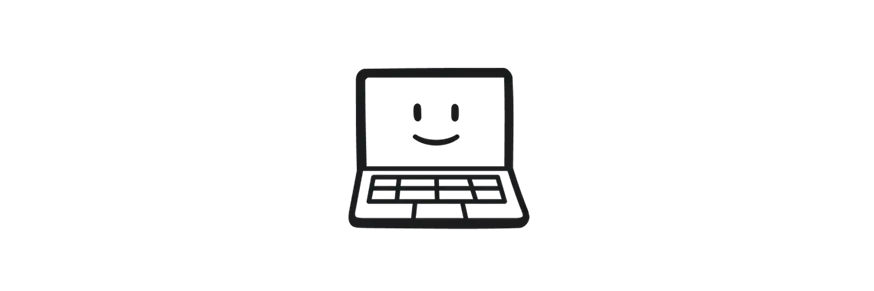 Smiling computer