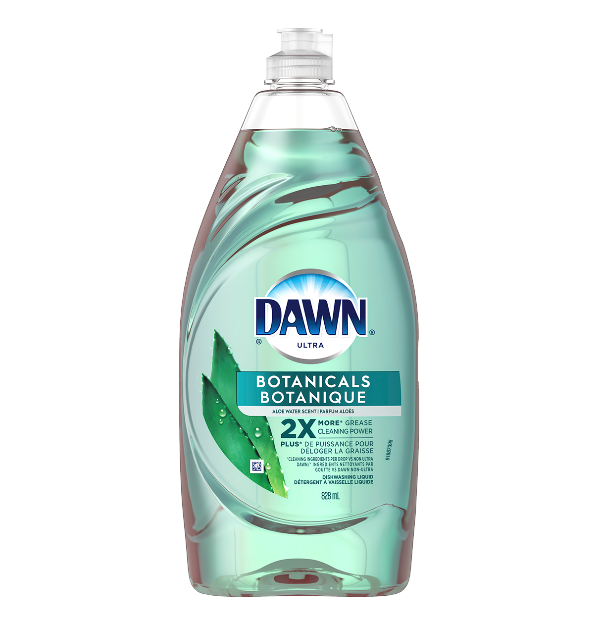 Dawn Ultra Dishwashing Liquid, Aloe Water