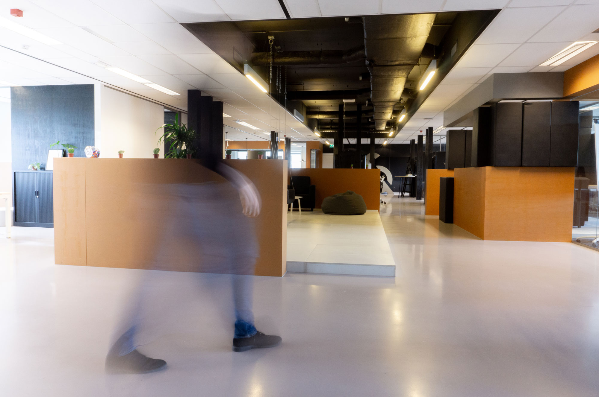 Kantoor - Overzicht over het hele kantoor