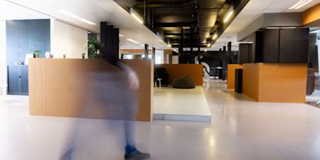 Kantoor - Overzicht over het hele kantoor