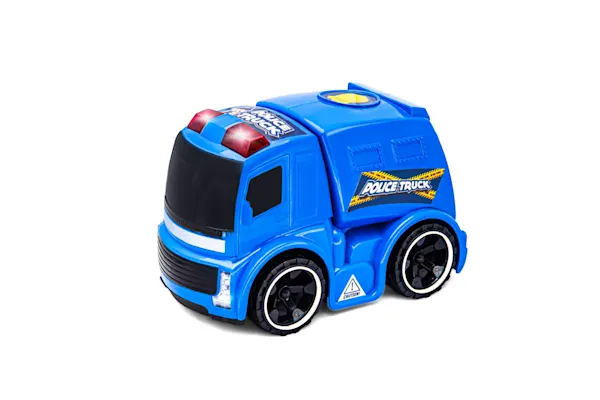 Police Truck Toy with Lights & Sound