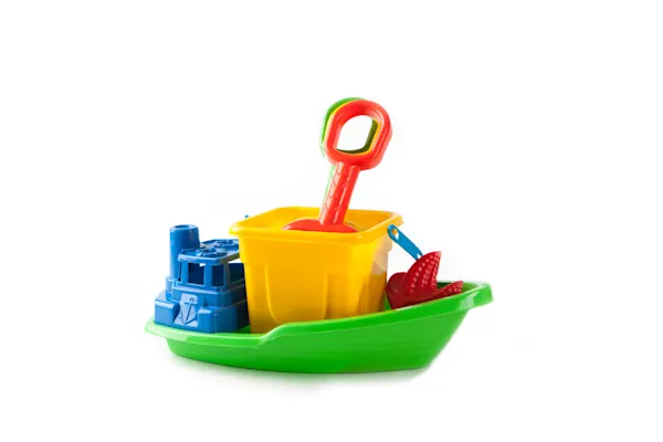 Fishing Boat Beach Set with Bucket