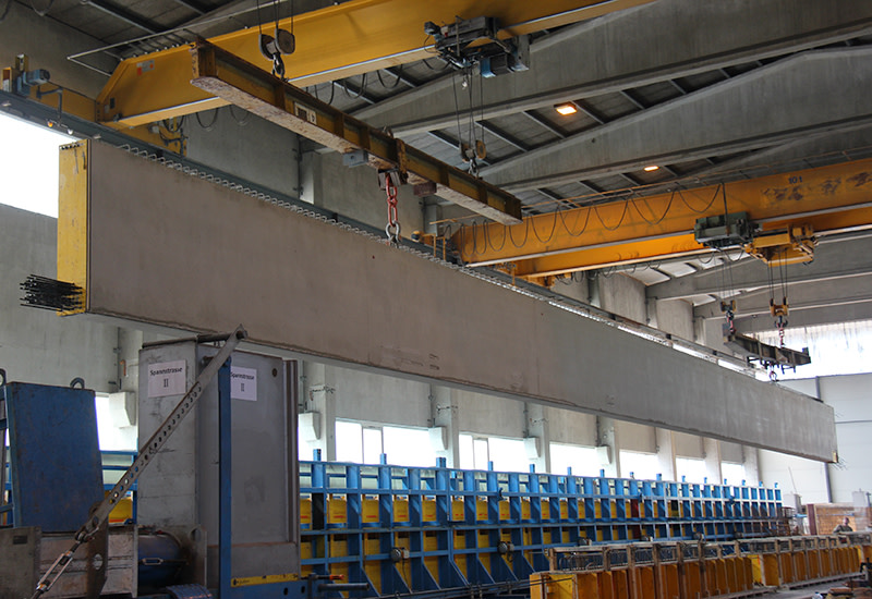 Produktion der Träger Produktion der Träger