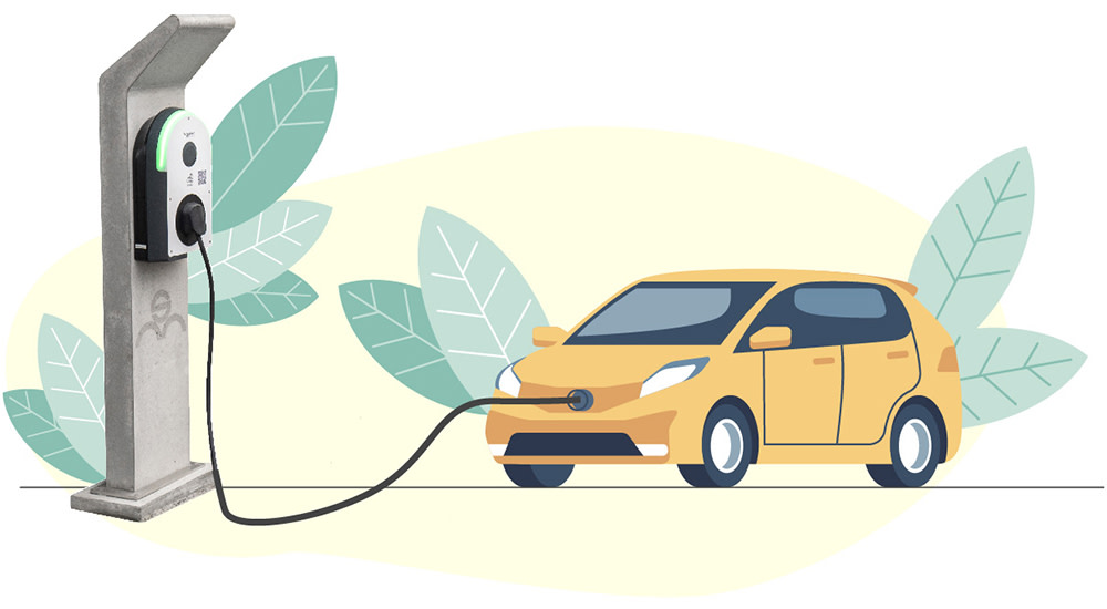 Sa propre borne électrique en quatre jours