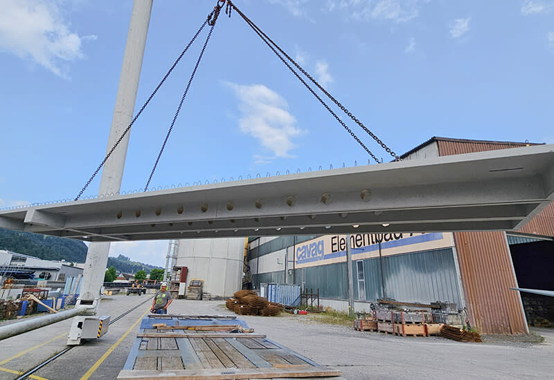 Rippenplatten aus Beton