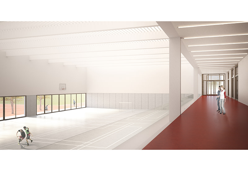 Visualisierung Turnhalle Visualisierung Turnhalle