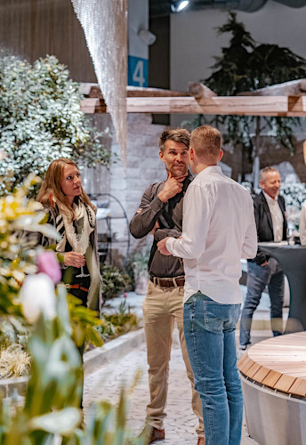 En discussion à Giardina 2024 En discussion à Giardina 2024