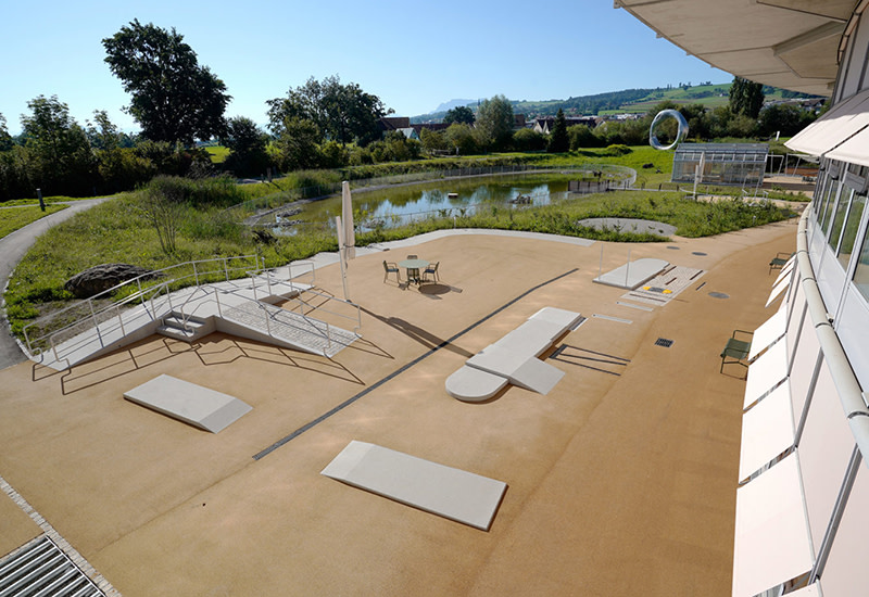 Un nouveau jardin thérapeutique pour le CSP Nottwil