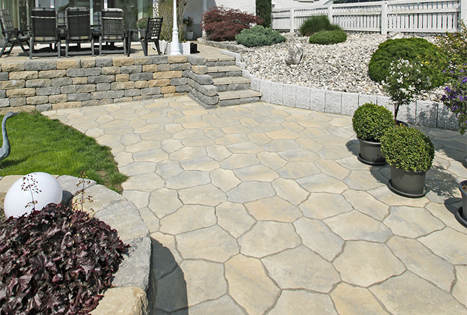 HACIENDA® CAMINOS polygonales Plattensystem